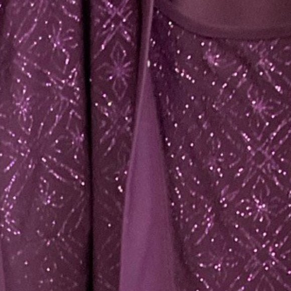 Purple Sparkle Mock Twin Set - Picture 4 of 4